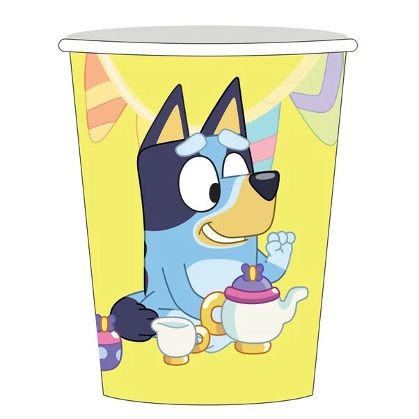 Bluey 250ml Paper Cups - 8 Pack