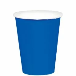 Amscan Party Supplies Paper Cups 266ml Blue 20 Pack