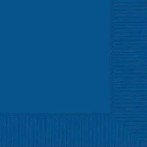 Amscan Party Supplies Lunch Napkins 2 Ply 33cm X 33cm Blue 20 Pack