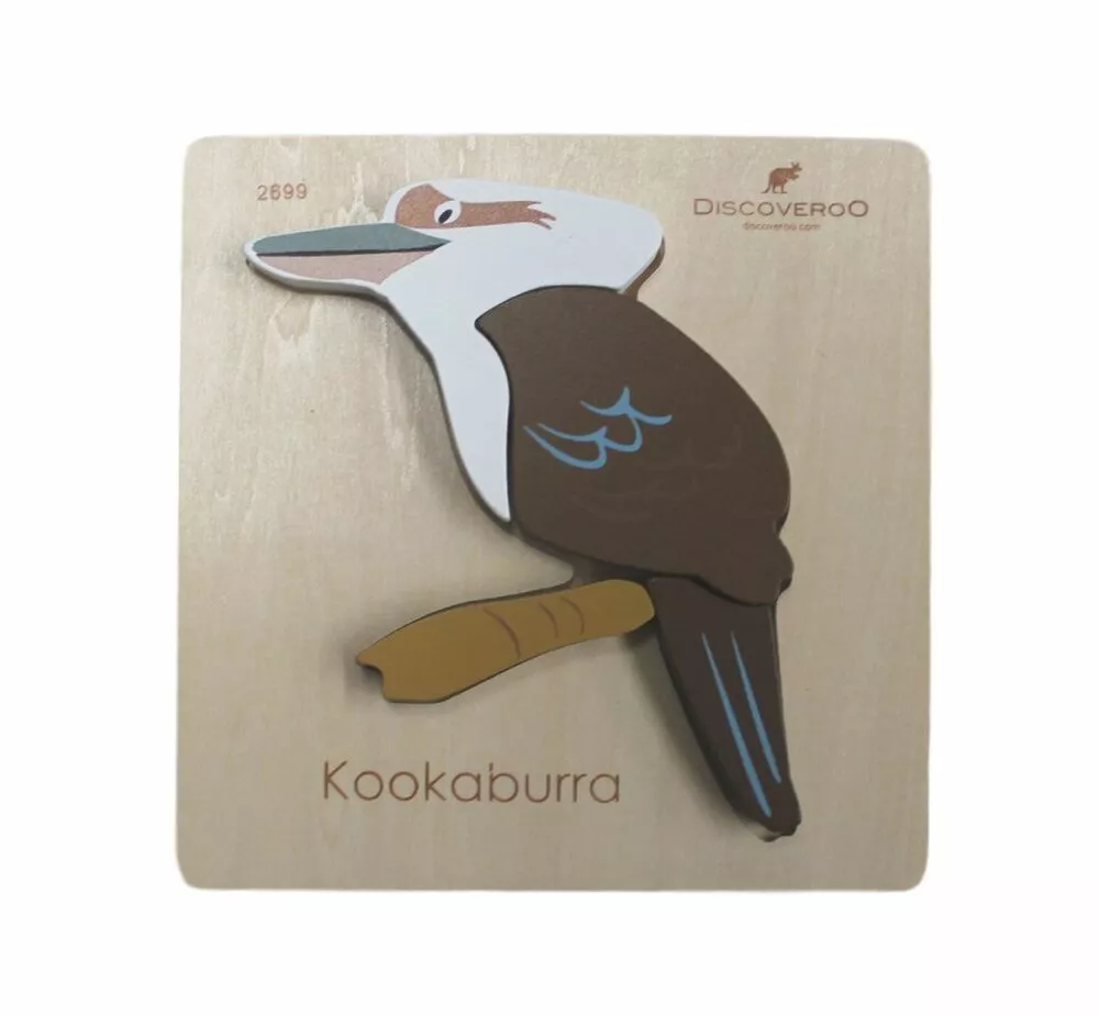 Discoveroo Super Chunky Aussie Animal Puzzle - Kookaburra