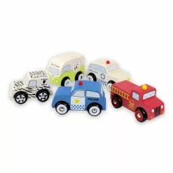 Discoveroo: Emergency Car (set Of 5)