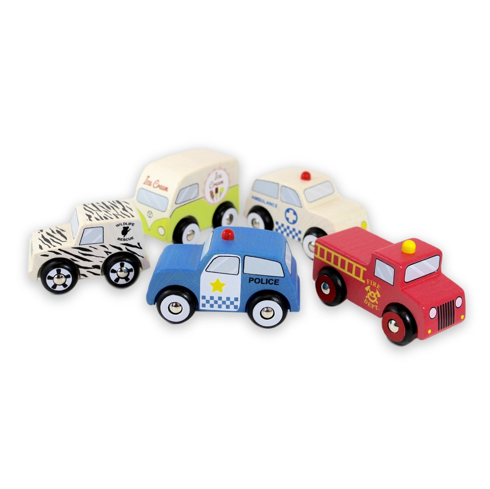 Discoveroo: Emergency Car (set Of 5)