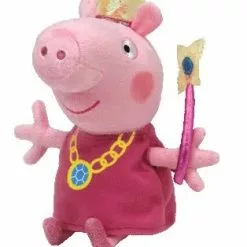 Peppa Pig Regular Princess Beanie Plush Toy 15cm