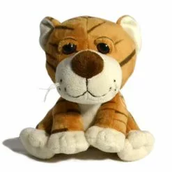 CA Australia Wild Animal Sitting Tiger Plush Toy 18cm
