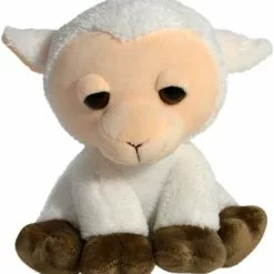 CA Australia Farm Animal Sitting Sheep Plush Toy 18cm