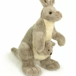 CA Australia Kangaroo With Joey Plush Toy 28cm
