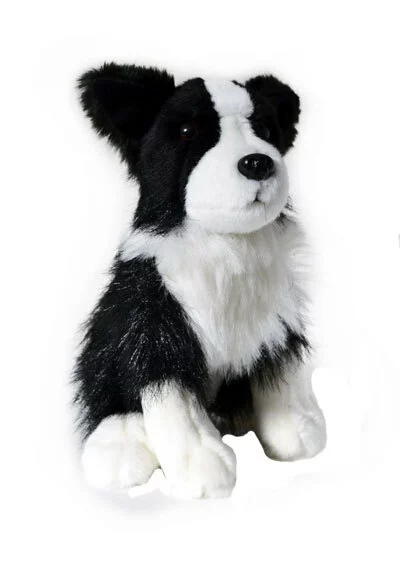 CA Australia Border Collie Dog Soft Animal Plush Toy 22cm