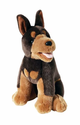 CA Australia Dinki Di Mates Kelpie Dog Stuffed Animal Plush Toy 22cm