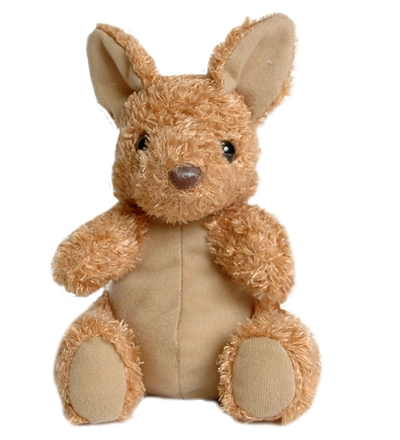 CA Australia Dinki Di Babies Kangaroo Stuffed Animal Plush Toy 14cm