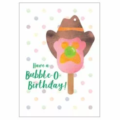 Candle Bark Creations Matilda's Milk Bar Cowboy Ice Cream Birthday Card 11cm X 15cm