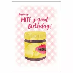 Candle Bark Creations Matilda's Milk Bar Mite-y Birthday Card 11cm X 15cm