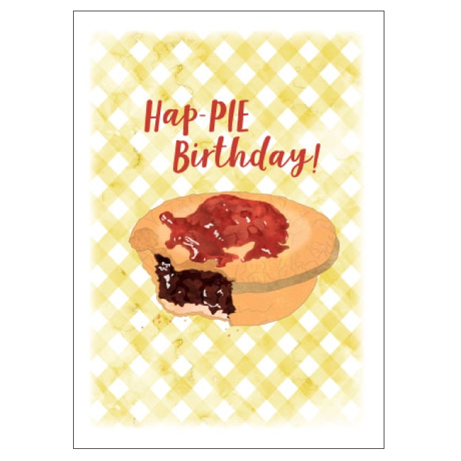 Candle Bark Creations Matilda's Milk Bar Hap-Pie Birthday Card 11cm X 15cm