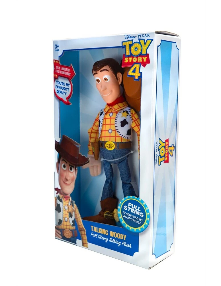 Toy Story 4 Talking Plush Woody - Image 3