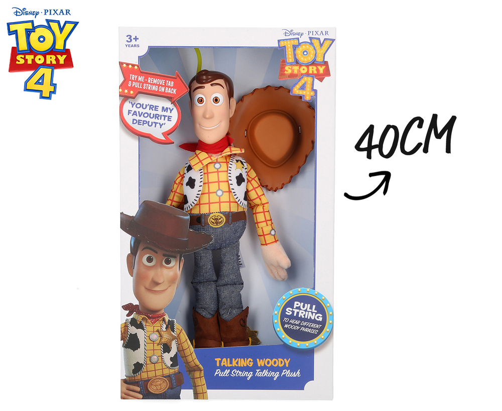 Toy Story 4 Talking Plush Woody