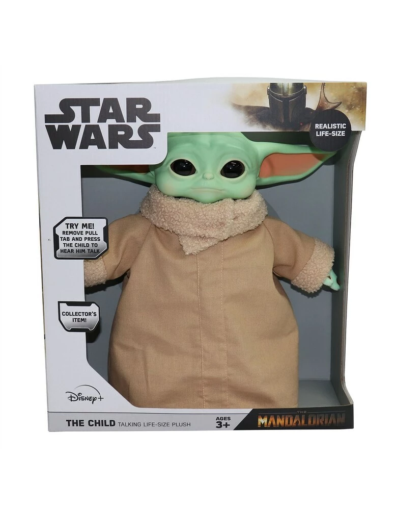 STAR WARS The Child Life Size Roto Head Talking Plush