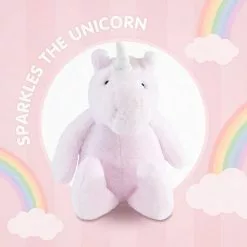 Resoftables Sparkles The Unicorn Small Plush Toy 30cm