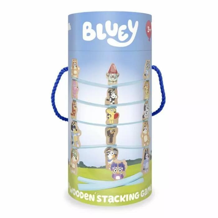 Bluey Wooden Stacking Game - Image 2