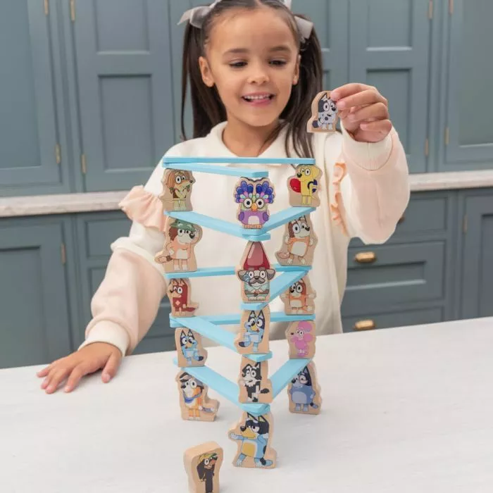 Bluey Wooden Stacking Game - Image 4