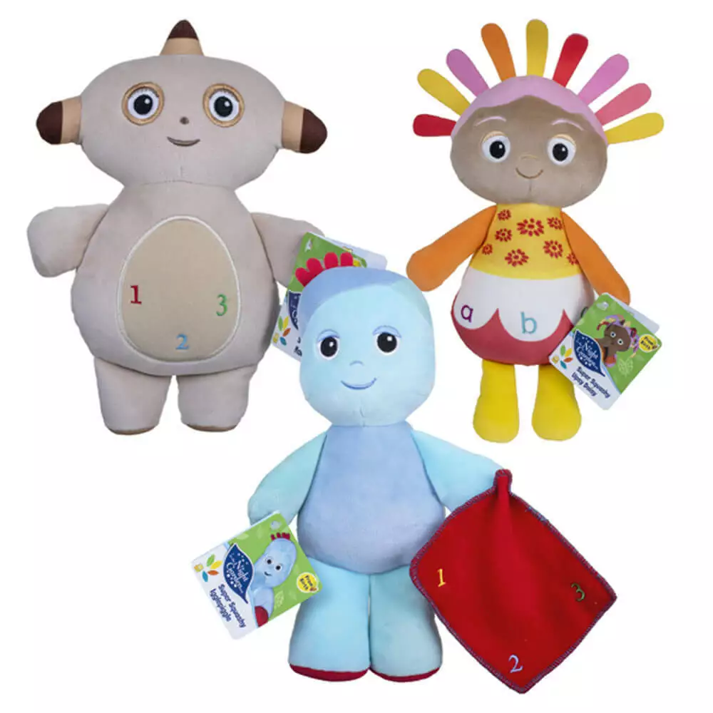 In The Night Garden Super Squashy Soft Toy Iggle Piggle - Image 2