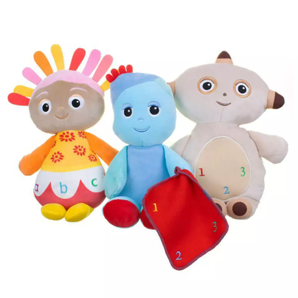 In The Night Garden Super Squashy Soft Toy Iggle Piggle - Image 4