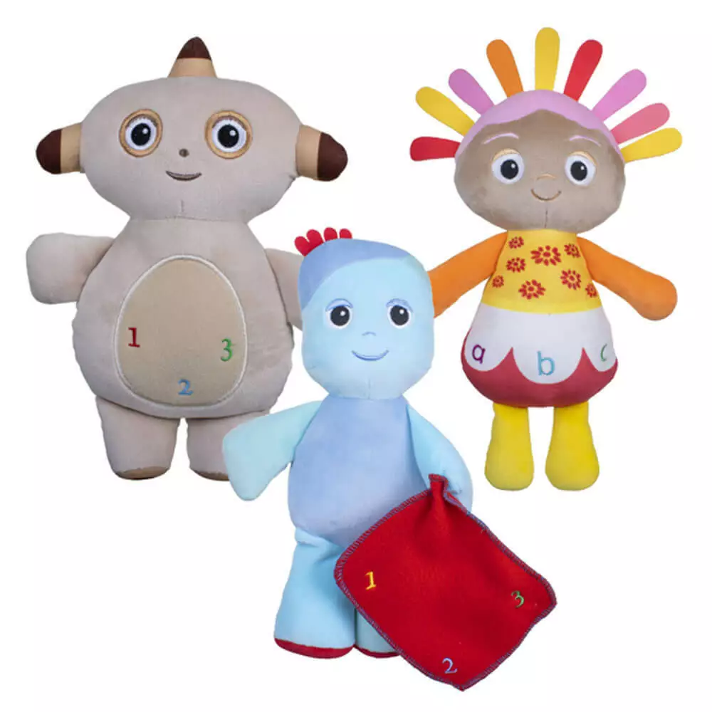 In The Night Garden Super Squashy Soft Toy Iggle Piggle - Image 5