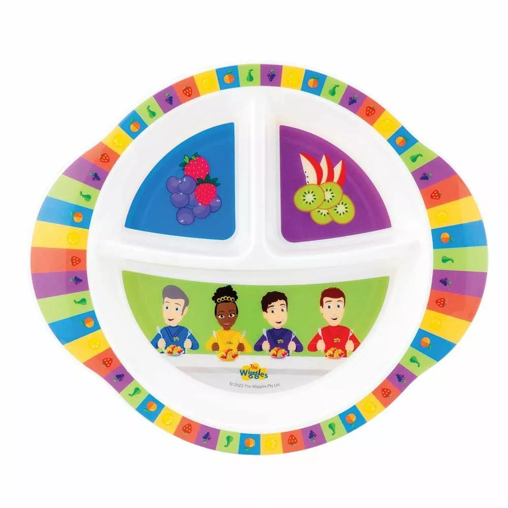 The Wiggles We're All Fruit Salad Suction Section Plate - Image 2