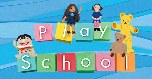 ABC Kids Play School Little Ted Beanie Soft Toy 13cm - Image 2