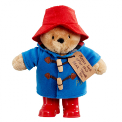 Paddington Bear With Boots & Jacket Medium Plush Toy 22cm