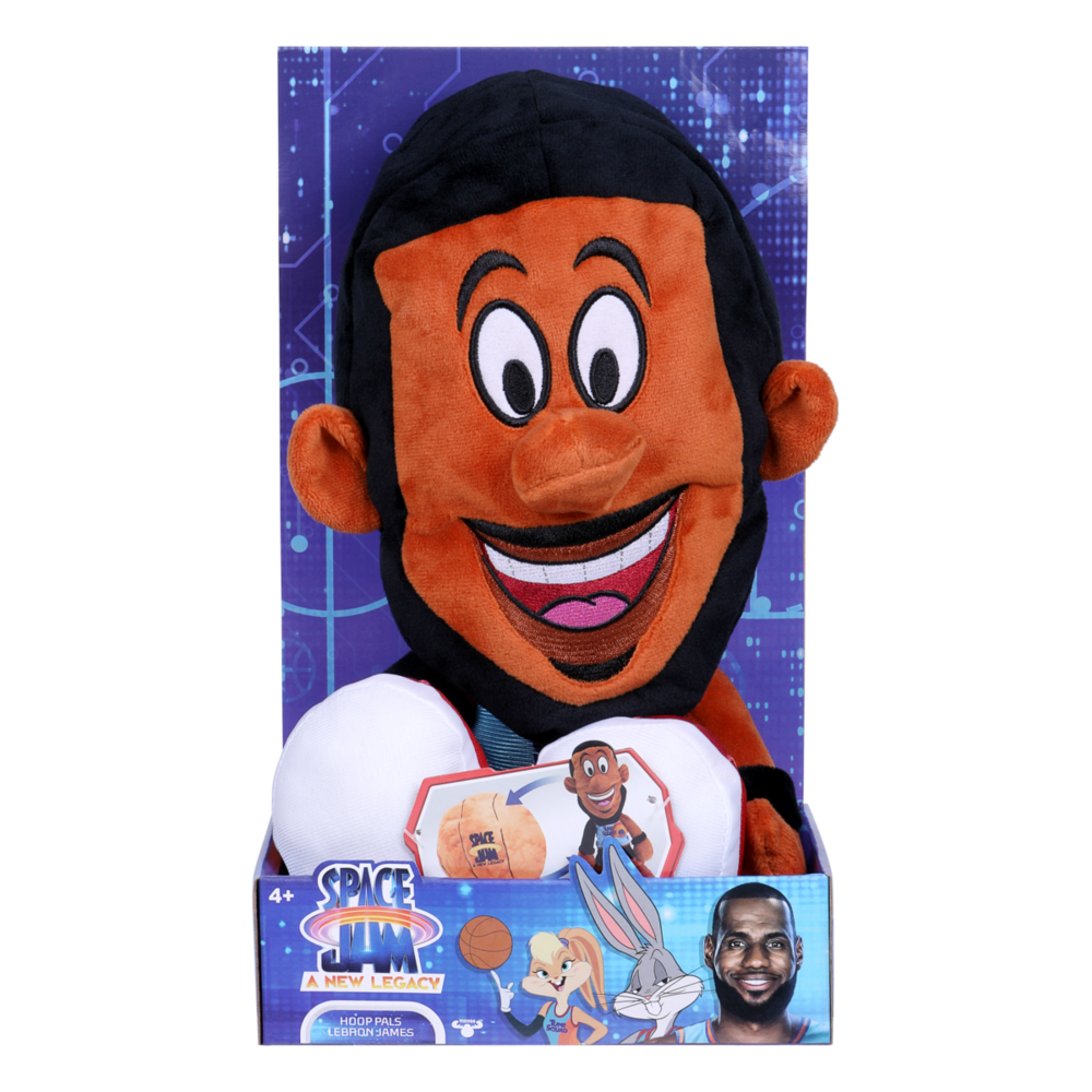 Space Jam Lebron James Transforming Hoop Pals Plush Toy 30cm - Image 3