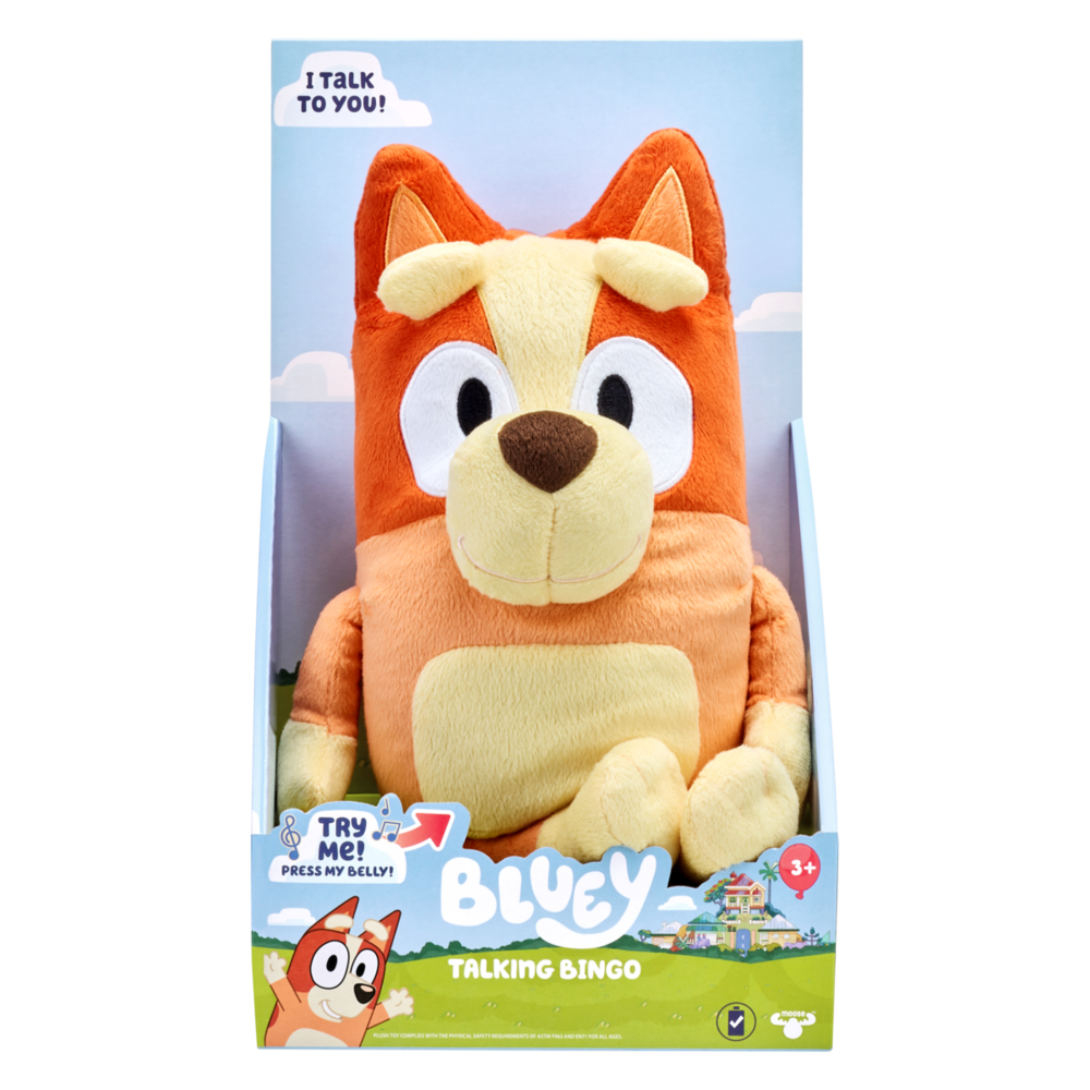 Bluey's Talking Bingo Plush 30cm - Image 2