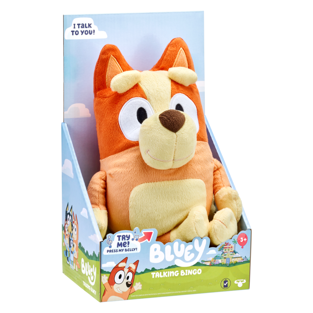 Bluey's Talking Bingo Plush 30cm - Image 6