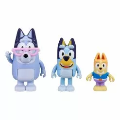 Bluey Christmas Swim Figure 2-Pack: Nana, Bluey & Bartleby