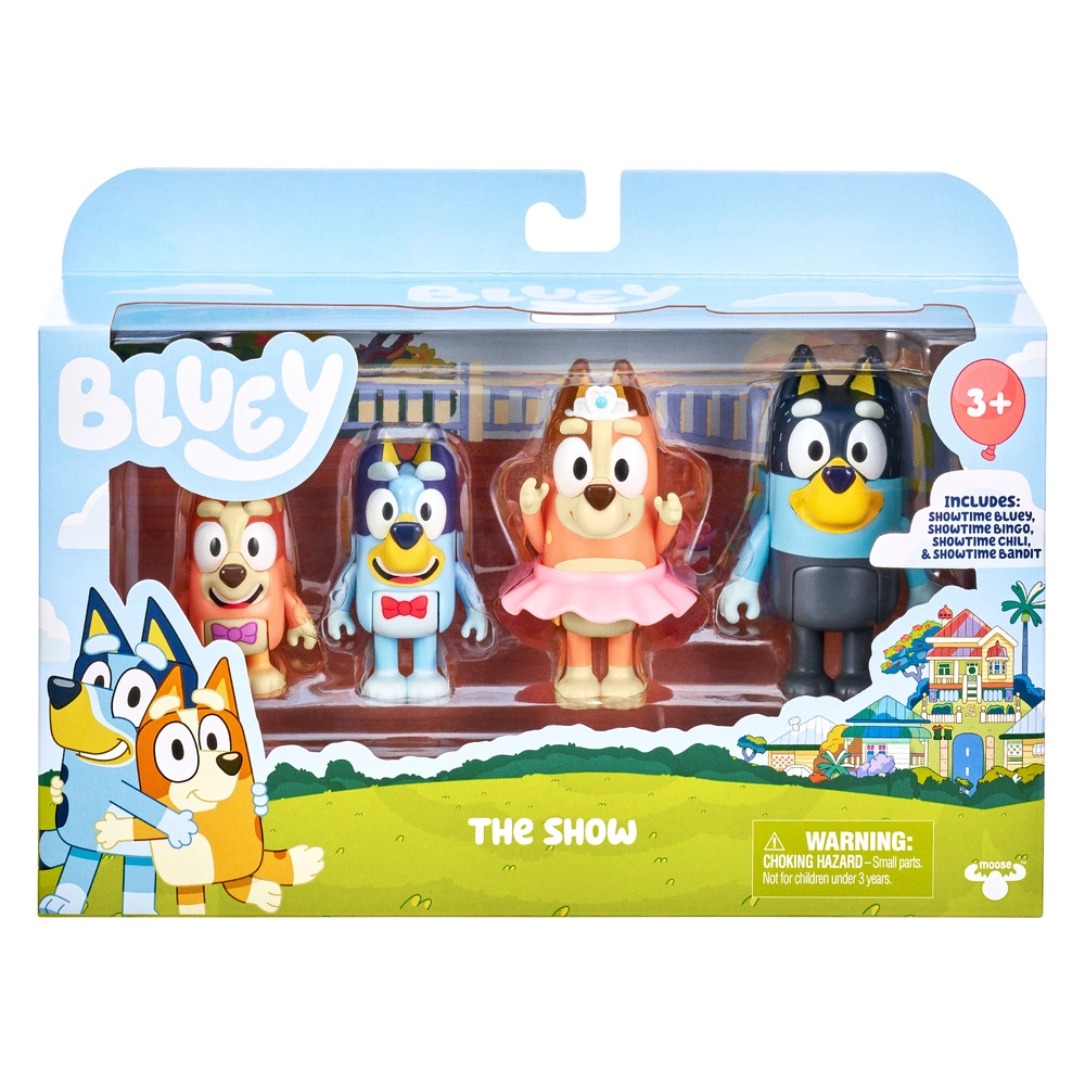 Bluey The Show Family Figurines 4 Pack - Image 2