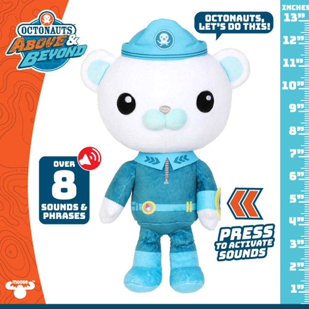 Octonauts Talking Plush Captain Barnacles Toy - Image 2