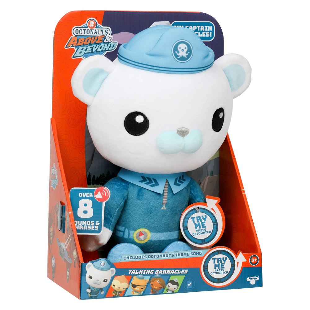 Octonauts Talking Plush Captain Barnacles Toy - Image 5