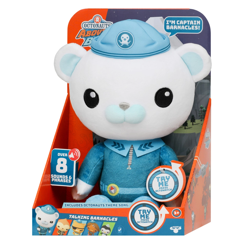 Octonauts Talking Plush Captain Barnacles Toy - Image 6