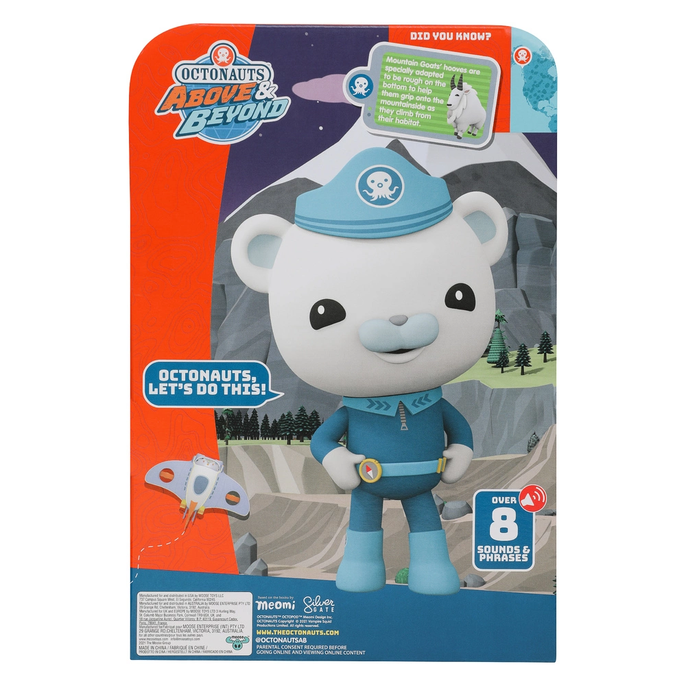 Octonauts Talking Plush Captain Barnacles Toy - Image 7