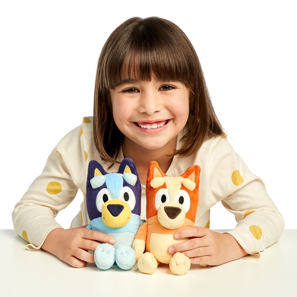 Bluey And Bingo Mini Plush Toys 20cm Sisters 2 Pack - Image 3