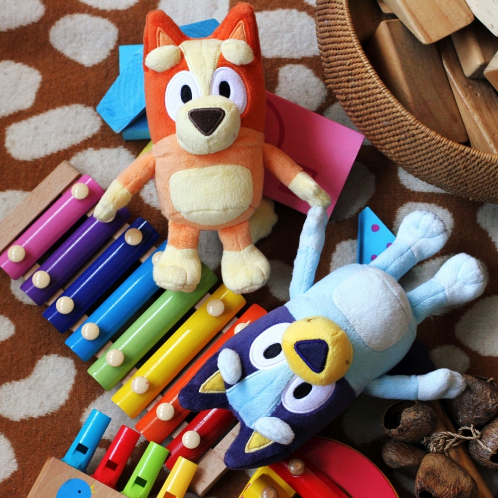 Bluey And Bingo Mini Plush Toys 20cm Sisters 2 Pack - Image 4