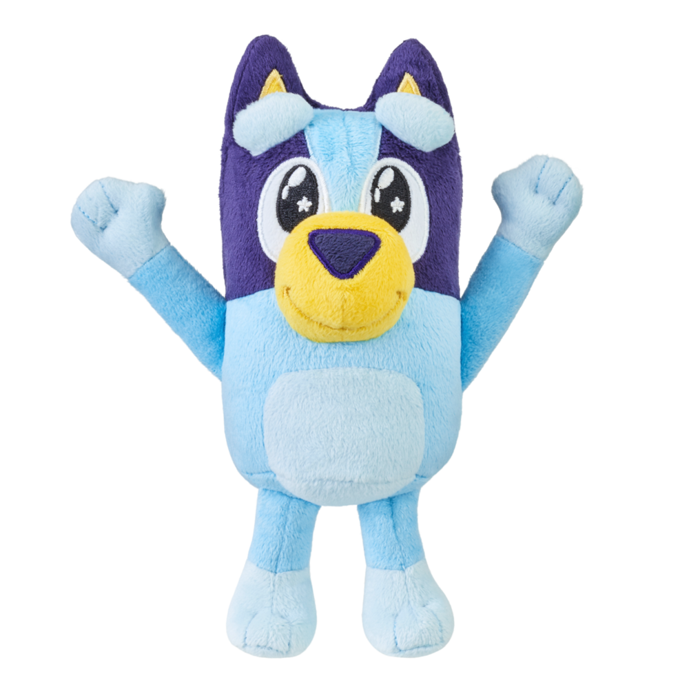 Bluey Friends Bluey Please Face Small Plush Toy 20cm