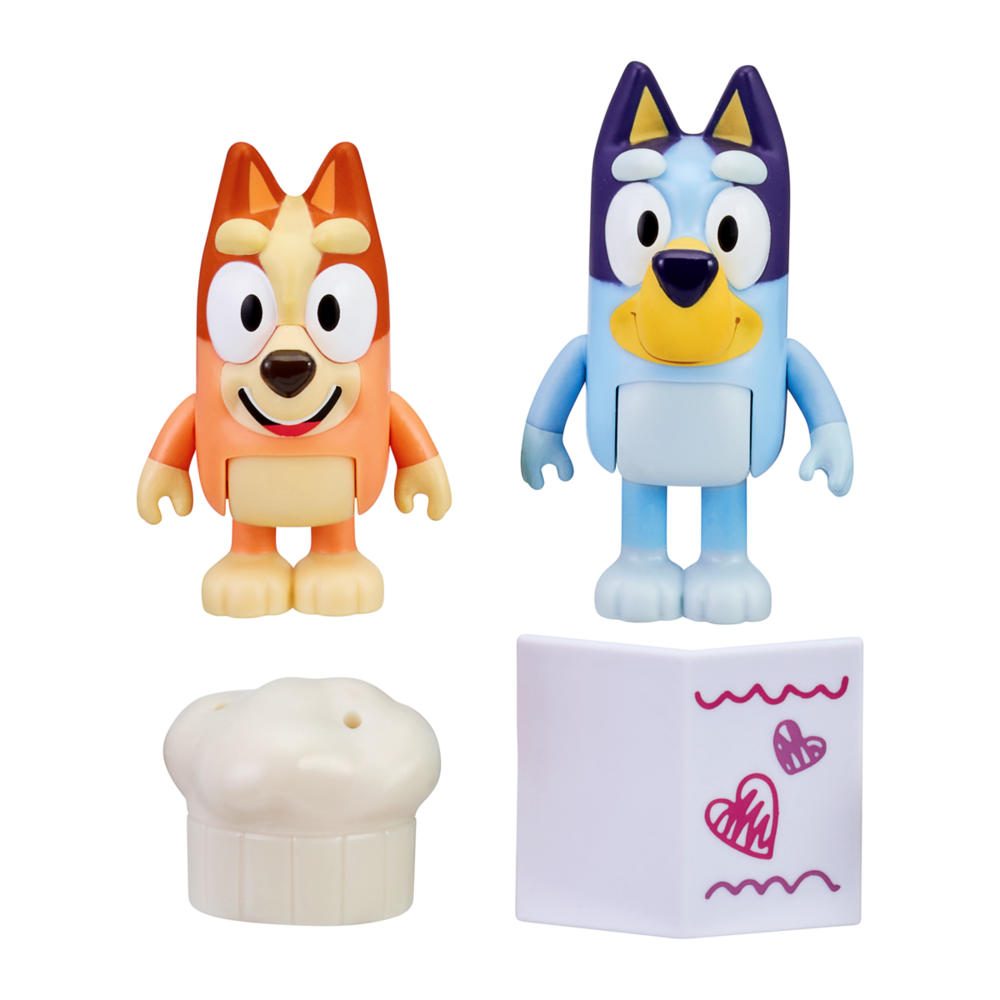Fancy Restaurant: Bluey & Bingo Season 4 Mini Figurines 2 Pack - Image 5