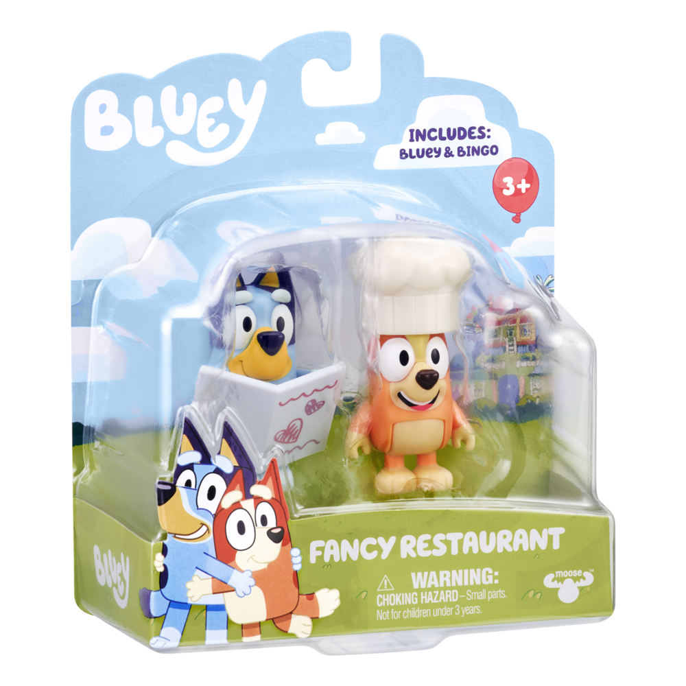 Fancy Restaurant: Bluey & Bingo Season 4 Mini Figurines 2 Pack - Image 7