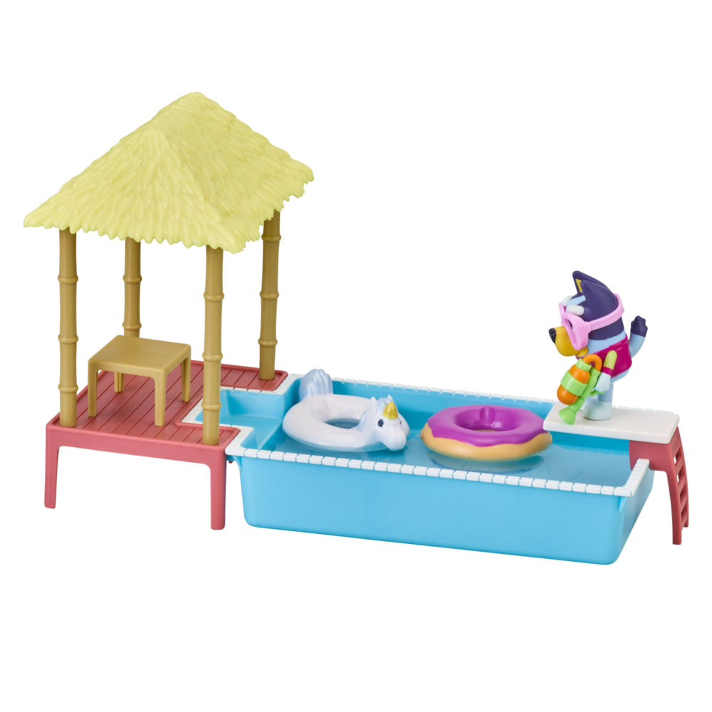 Bluey Pool Time Fun Playset Season 4
