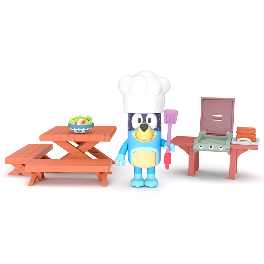 Bluey Mega Bundle Home, BBQ Playset, And 4 Figures - Image 3