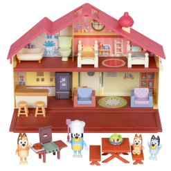 Bluey Mega Bundle Home, BBQ Playset, And 4 Figures