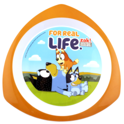 Bluey Rocket Shaped Plate