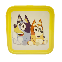 Bluey Sandwich Container - Yellow