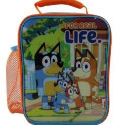 Bluey Slimline Insulated Lunch Bag With Mesh Pocket